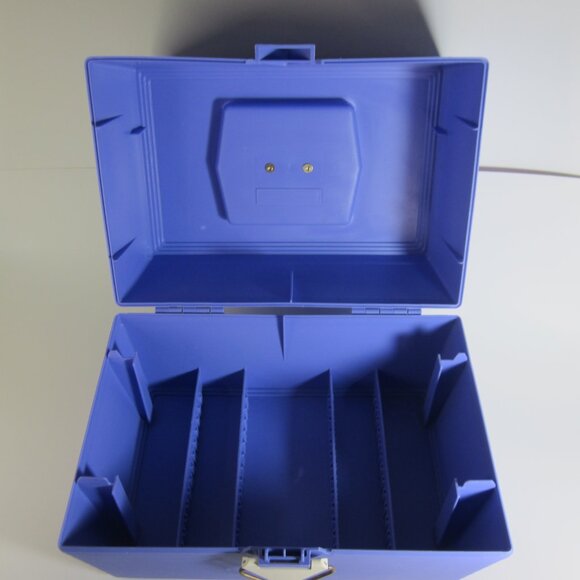 Caboodles Vintage Purple Makeup Case / Storage - Used - No Inserts - Picture 10 of 15